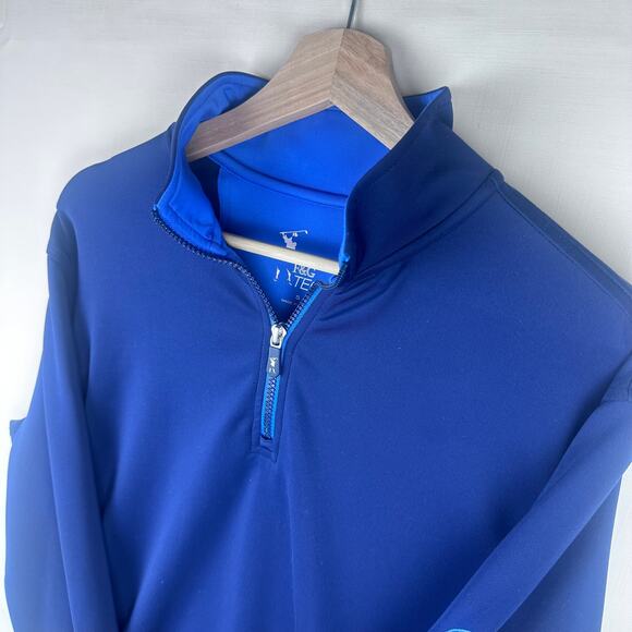 Fairway & Greene Men's Size S Golf Quarter Zip 1/4 Zip Pullover Sweatshirt - Picture 2 of 8